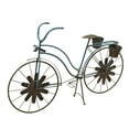 thumbnail image 1 of 53 in. Solar Lit Blue Antique Bicycle, 1 of 3