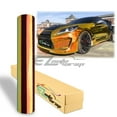 thumbnail image 1 of 53"x96" Premium Gold Orange Neo Chrome Rainbow Holographic Vinyl Wrap Sticker Decal Air Release, 1 of 6