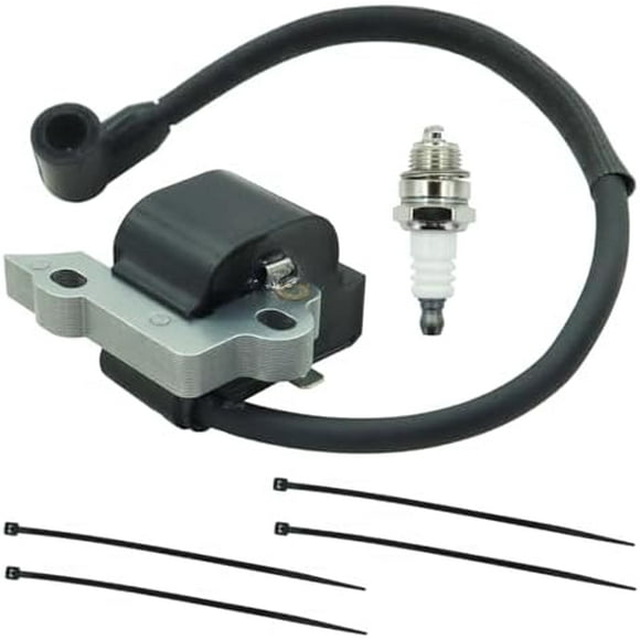 530039198 Ignition Coil for Husqvarna Poulan Craftsman Chainsaws Engine with Spark Plug Module,Replaces Coil 53005227
