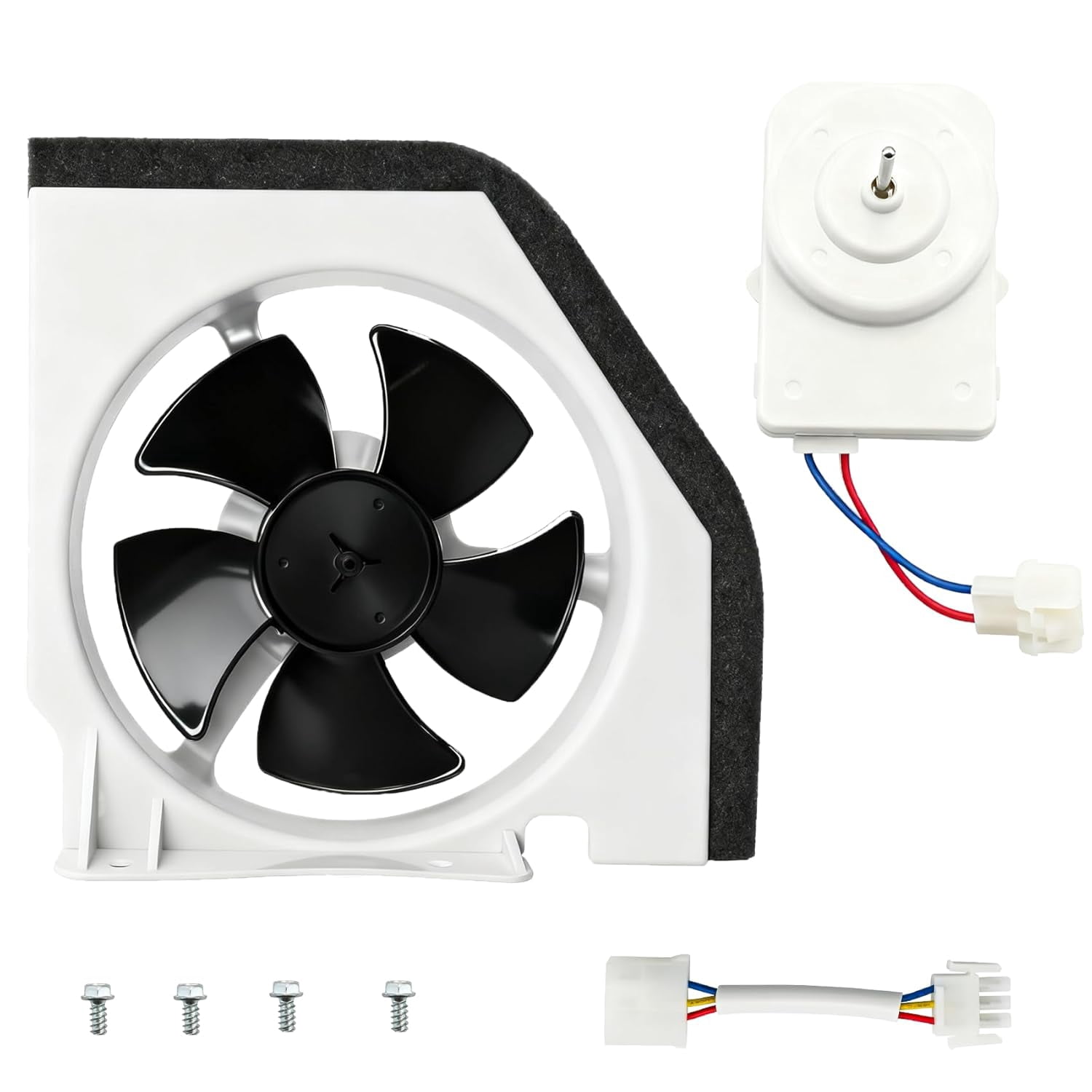 5303918774 Condenser Fan Motor Compatible with Ken-More frigi-daire Crosley Refrigerator FRS6KR5JSB0, FRT17G5CSBC, FRT18IL6DWP, etc. Part Number: 240334001, 240397101, 240525401, 241681101
