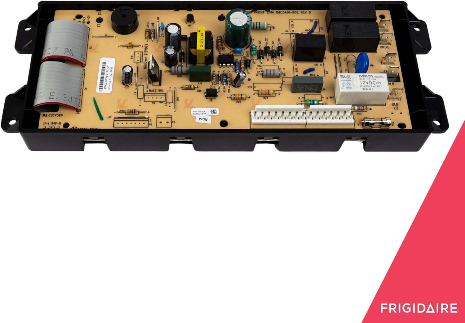 5304511908 Oven Control Board and Clock for Electric Ranges, Black ...