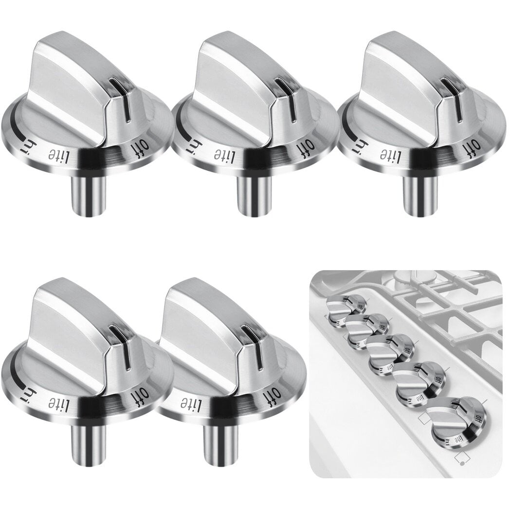 5304525746 Burner Knob Compatible for Frigidaire, Replace Control Knob