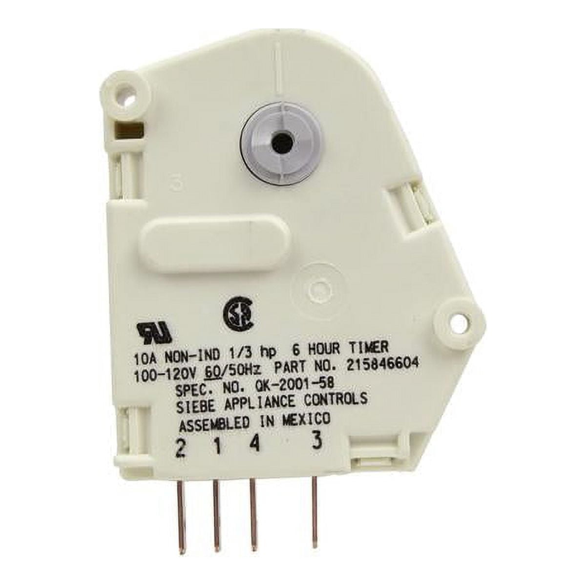 5304526183 REFRIGERATOR DEFROST TIMER - EXACT FIT FOR 5304526183 FRIGIDAIRE - REPLACEMENT PART BY AFTERMARKET APPLIANCE