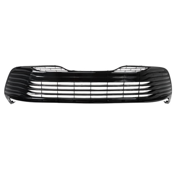 53102-06100 Front Bumper Lower Grille For 2018-2020 Toyota Camry LE Gloss Black