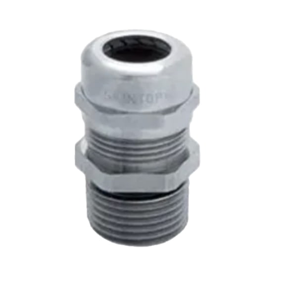 53112320 Cable Gland, PG11, Clamping Range 4-10 mm, Nickel-Plated Brass, Skintop Series