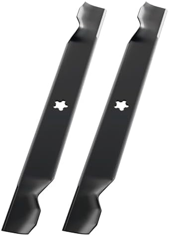 532138971 2pcs Lawn Mower Blades Mower Parts Fit for 42in Craftsman Husqvarna Poulan Lawn Mowers Replaces 138498,138971,532127843,532138498,127843,138971X431,134149,532134149