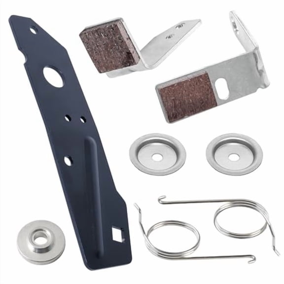 532437110 437110 Idler Pulley Arm & 532199471 & 532199478 Brake Arm LH/RH Kit - Compatible with Husqvarna/Craftsman Lawn Tractors, with 532199092 Spacer, Fits 917288663,250180, LTH 1538, YT16542T