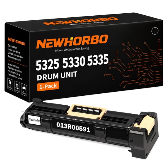 013R00591 Black Drum Unit Replacement for xerox 013r00591 Workcentre 5325 5330 5335 Printer(1 Pack)