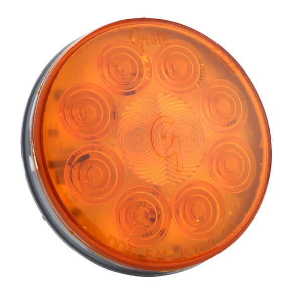 53253 - TURNLAMP YELLOW SUPERNOVA LED 10 DIODE GROMMET MOUNT - (1 EA)