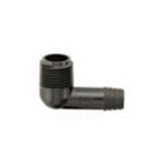 53270 Funny Pipe Male Elbow .37 x .5 In.