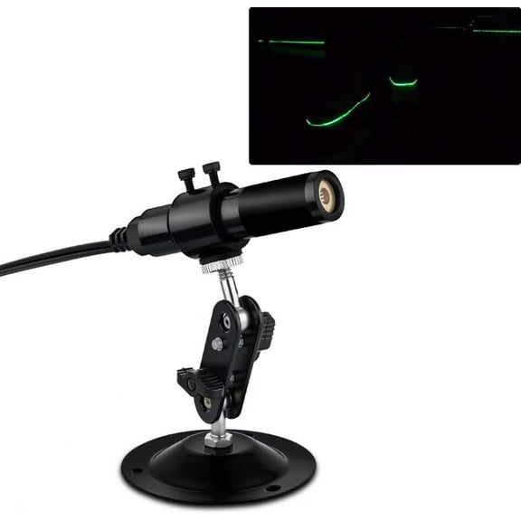 532nm Green Laser Line Projector for Christmas Party Decor Swamp Lights Bubble Fog Machine Portals Pond Yard Sawmill Woodworks Alignment