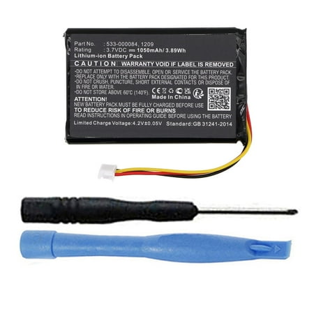 533-000084 Battery for Logitech Harmony Ultimate & Harmony Touch Remote Control