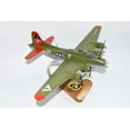 thumbnail image 1 of 533d Bombardment Squadron B-17G "Dreambaby" Model, Mahogany, WWII, 1/69th Scale, 1 of 8