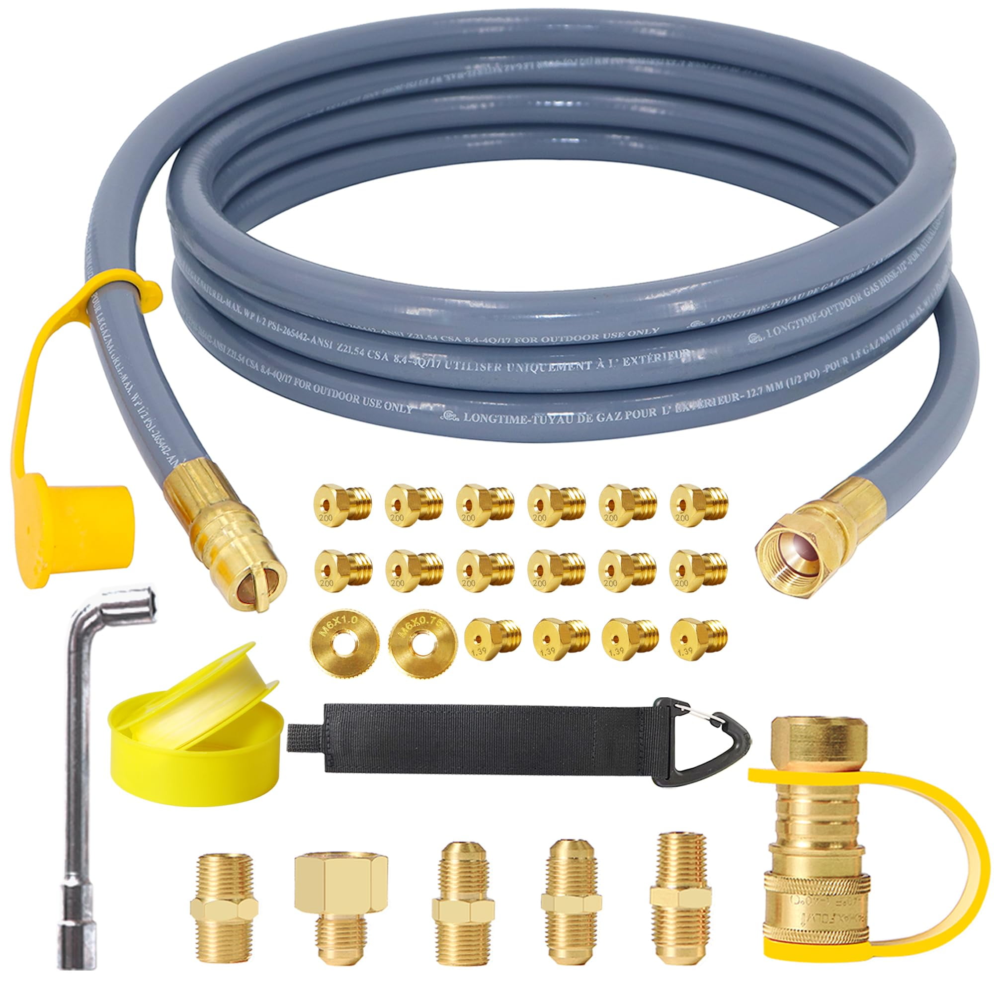 5369 Propane to Natural EC36 Gas Conversion Kit, For Fire Pit,CharBroil