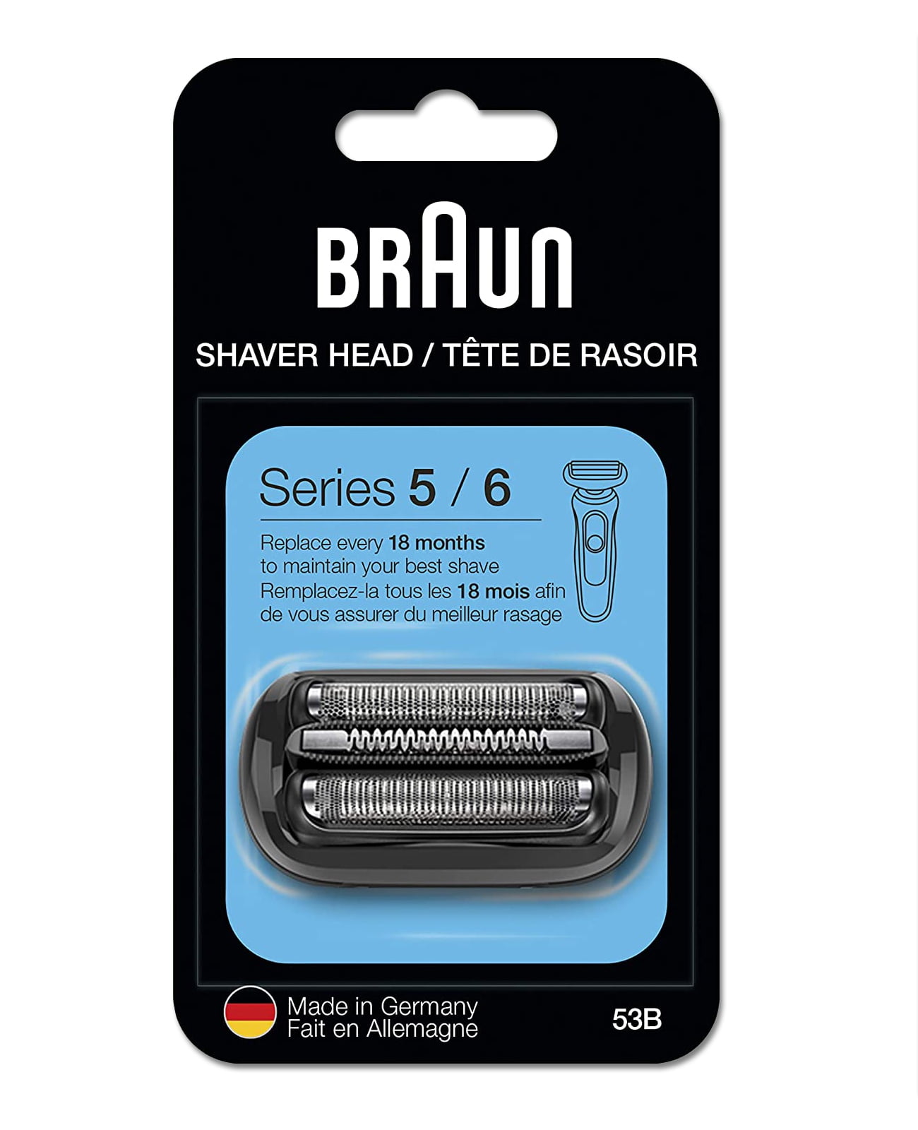 53B Electric Shaver Replacement Head Compatible with Braun New