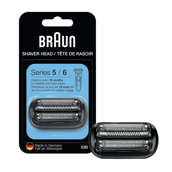 53B Razor Head Compatible with Braun Series 5 Electric Shaving with  5672 5018s, 5020s, 5049cs, 5050cs, 6020s, 6072cc, 6090cc Series