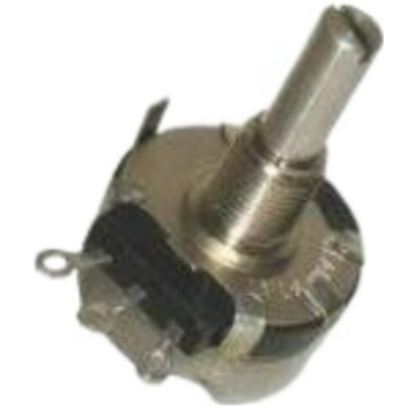 53C15MEG Res Conductive Plastic POT 5M Ohm 20% 2W 1 Turns 6.35mm Solder Lug Panel Mount, RoHS