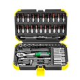 thumbnail image 1 of 53Pcs 1/4 Inches Ratcheting Sockets Wrenches Extension Bar Set for Automotive Repairs and Home Projects, 1 of 8