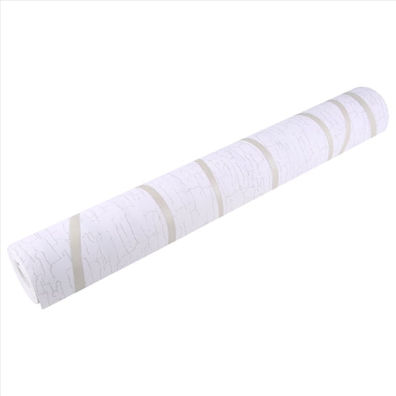 53cmx9.2M European Modern 3D Non-Woven Moisture-Proof Bedroom Background Wallpaper Curve Thickened Wall Stickers