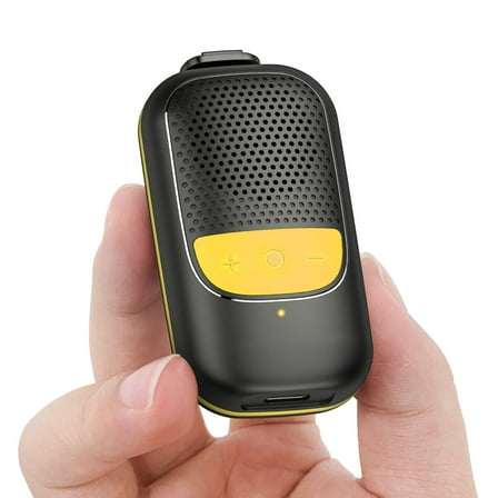 Wearable Bluetooth Speaker Clip-On Wireless Water-Resistant Mini Speaker
