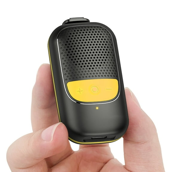 Wearable Bluetooth Speaker Clip-On Wireless Water-Resistant Mini Speaker