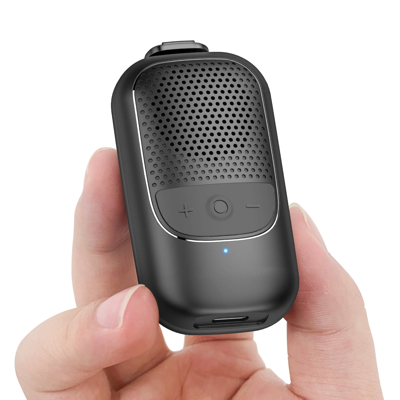 Wearable Bluetooth Speaker Clip-On Wireless Water-Resistant Mini Speaker