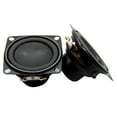 thumbnail image 1 of 1 Pair 53mm 2 inch Inside Magnetic Horn Loudspeaker 4 Ohm 10W Bass Multimedia Speaker Small Speakers with Fixing Holes, 1 of 6