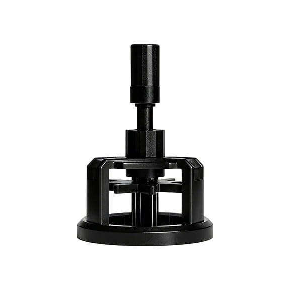 53mm WDT Tool Espresso, Press-to-Rotate Espresso Distribution Tool with Magnetic Base, Adjustable Depth Espresso Needles Distributor Tool