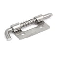 thumbnail image 1 of 53mmx18mm 304 Stainless Steel Left Hand Spring Loaded Bolt Latch, 1 of 3