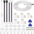thumbnail image 2 of Pack Of 1-1 Mm Solderless 4-Wire Connector Clip For 55/2835 RGB LED Strip Light 2 of 13