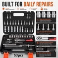thumbnail image 1 of 53pcs-socket set, 1 of 1