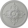 thumbnail image 1 of 54 1/4"OD x 2 7/8"P Milton Ceiling Medallion (Fits Canopies up to 10 1/2"), Hand-Painted Frost, 1 of 6