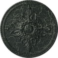 thumbnail image 1 of 54 1/4"OD x 2 7/8"P Milton Ceiling Medallion (Fits Canopies up to 10 1/2"), Hand-Painted Painted Turtle Crackle, 1 of 6
