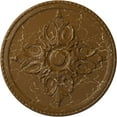 thumbnail image 1 of 54 1/4"OD x 2 7/8"P Milton Ceiling Medallion (Fits Canopies up to 10 1/2"), Hand-Painted Smokey Topaz Crackle, 1 of 6