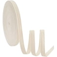 thumbnail image 1 of 54.68 Yards(50m)/Roll Cotton Tape Ribbons 15mm Wide White Herringbone Cotton Webbings Flat Cotton Herringbone Cords for Home Decor Wrapping Gifts Knit Sewing DIY Crafts 1mm Thick colorful, 1 of 7