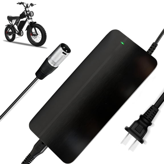 54.6V 2A Charger with Q20 Connector, for 48V Li-ion Battery, Replacement for Q20 Electric Bicycle