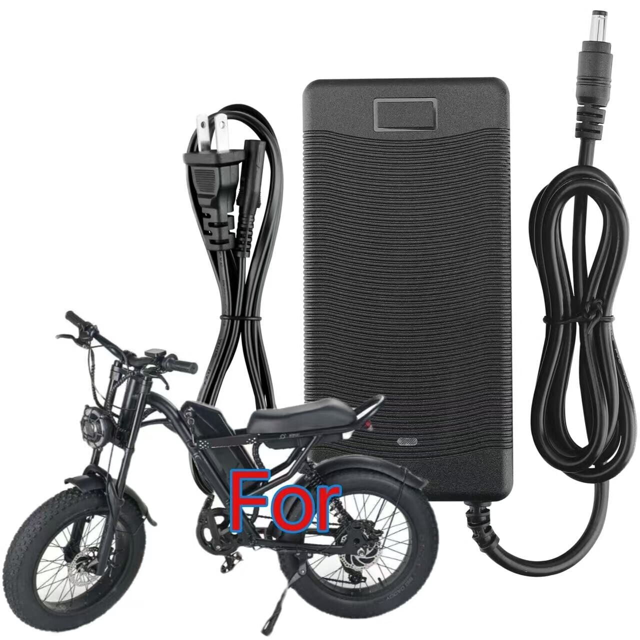 54.6V AC Adapter For Ancheer 20" X4.0 Fat Tire 500W Electric Bike(48V 10A ....