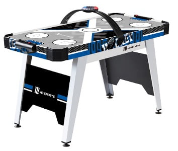 54" Air Hockey Table Set, Overhead Electronic Scorer, 2 Pushers, 2 Pucks, by MD Sports