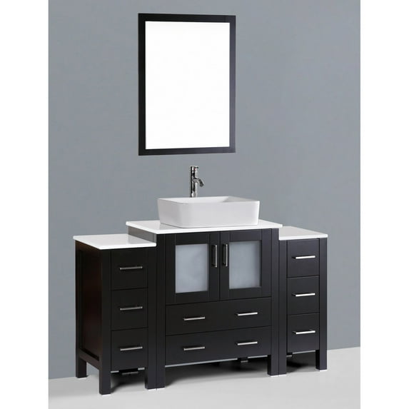 54" Boscnoi AB130S2S Single Vanity