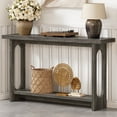 thumbnail image 1 of Tarnorci 54" Console Table,  Sofa Table with Storage Shelves, Narrow Table for Entryway,Living Room, Foyer, 1 of 8