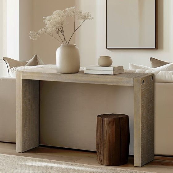 Dokea 54" Console Table - Living Room Furniture - Console Tables