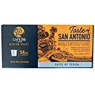 54-Count H.E.B. Cafe Ole --Taste of San Antonio single serve - PACK OF 2