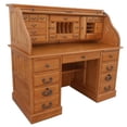 thumbnail image 1 of 54" Deluxe Roll Top Desk w/ USB Power Outlet H, 1 of 4