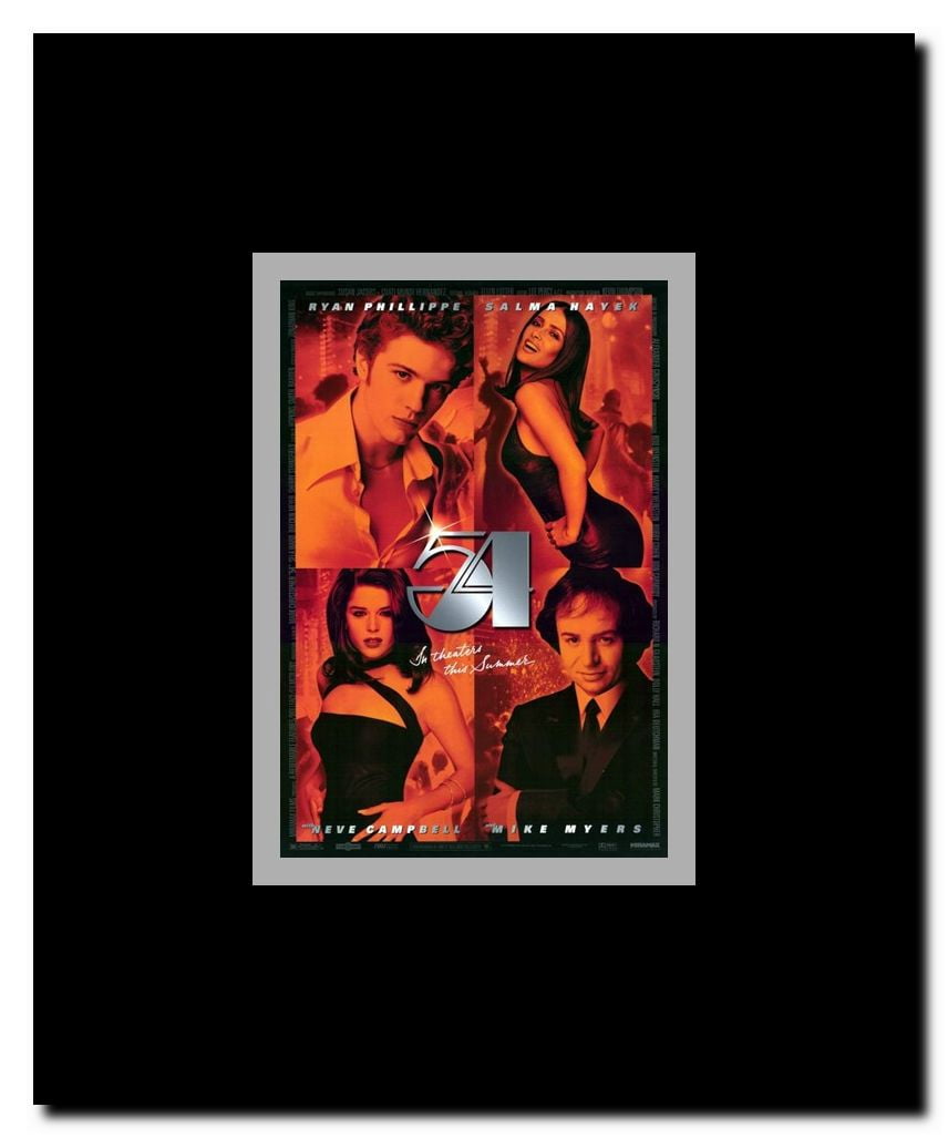 54 Framed Movie Poster