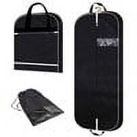 54 Garment Bag with Extra Large Pockets for Travel Gusseted Suit Cover Mens Womens Foldable Hanging Bags for Clothes Shirts Dresses Coats