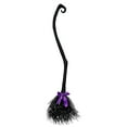 thumbnail image 1 of 54" Halloween Witch Broomstick with 3 Colorful Ribbons - Wicked Witches Broom for , Party Decor, Halloween Props for Kids & Adults, Wizard Themed Layout Decorations, 1 of 9