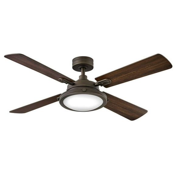 Hinkley Lighting - Fan - Collier - 54 Inch 4 Blade Ceiling Fan with Light