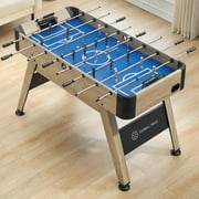 54 Inch Full Size Foosball Table, Soccer Table Game for Kids and Adults, Arcade Table Soccer for Home, Indoor Game Room Sport, Easy Assembly