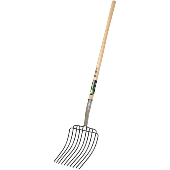 54-Inch Handle 30331 Tru Tough Manure/Bedding Fork, 10-Tine, Long Hand