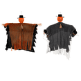 thumbnail image 1 of 18 Inch Hanging Three-Piece Glowing Skeleton Props, Life Size Rotatable Head And Arms Animatronics, Outdoor Indoor Decorations For Party Yard Garden, 1 of 4